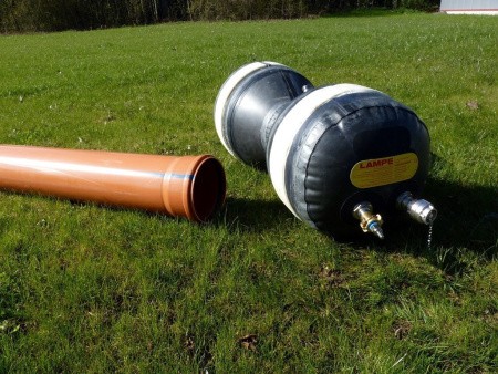 Пневматическое заглушающее перекрытие