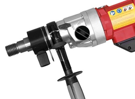 Электробормотор для сухого сверления с микроударом