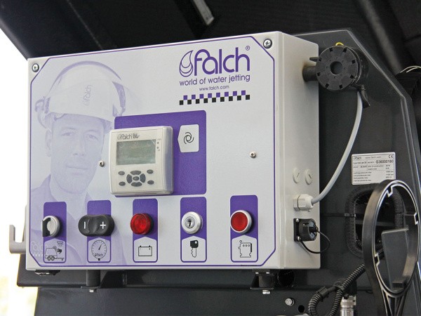 Панель управления falch / фальх установка СВД 500 бар FALCH, прицеп