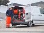 Каналопромывочная машина RОМ Compact 140/60 в автомобиле