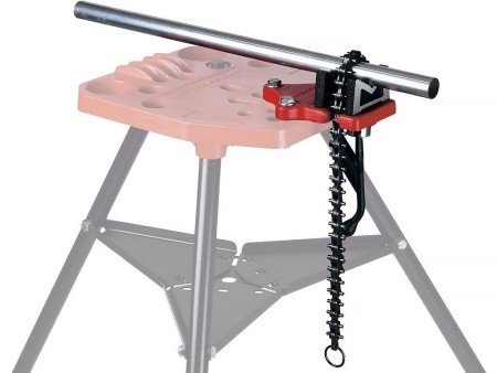 Цепные тиски для труб с креплением на верстаке Цепные тиски для труб с креплением на верстаке