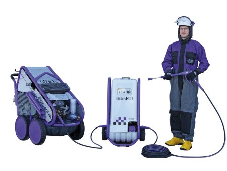 Автономный аппарат сверхвысокого давления wheel jet 18 500 -18-0-p